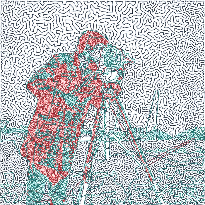 Three-color subtour drawing